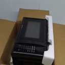 Emerson MW7302B Compact Countertop Microwave Oven with Touch Control, LED Display, 700W, 10 Power Levels, 6 Auto Menus, Glass Turntable and Child Safe Lock, 0.7 Cu., Ft. Black : Home & Kitchen