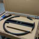 Mobile Whiteboard, Magnetic Dry Erase Board with Stand 40x28 inch, Height Adjustable Flipchart Easel Movable Rolling Stand White Board on Wheels with Dry Erase Markers, Magnets, Eraser (Black)