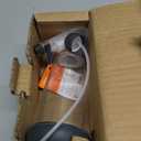 Full Circle Bottle Service - Refillable Glass Spray Bottle for Cleaning - Versatile Stream & Mist Options, Bamboo, Silicone Boot - Ideal for Non-Toxic Solutions & Plant Care, 16oz, Gray