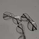 3 Pack Bifocal Reading Glasses for Women Men, Aviator Bi-focal Readers Glasses Dual Focal Eyewear +1.0 (3 Pairs: Gold + Silver + Black)