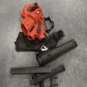 MZK 3 in 1 Electric Leaf Blower Corded, Leaf Vacuum and Leaf Mulcher, 460 CFM, 167 MPH Airflow, Corded Blowers with 40L Leaf Collection Bag for Yard, Garden