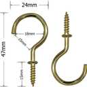 Home Queen Hand Braided Curtain Tieback, Buckle Drapery Curtain Tie Back, 4 Rope Belt Curtain Tie with 4 Metal Hooks, Navy