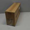 Freezer Organizer Bins, 2 Pack Stackable Deep Chest Freezer Organizer Bins, Foldable Freezer Baskets with Handles, Black Freezer Storage Organizer Baskets for 5/ 7 Cu.FT Sort Frozen Meats