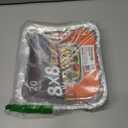 8x8 Aluminum Pans - 20 Pack Disposable Foil Pans, Aluminum Roasting Trays for Holiday Cooking, Parties Meal Prep, Storage, Heating and Baking