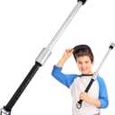 Hicarer Baseball Softball Swing Training Baseball Swing Trainer Bat Base Ball Softball Bat Training Aid for Youth Improve Hitting Flexibility Swing Mechanics and Balance