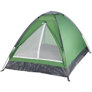 2 Person Camping Tent with Rain Fly and Carrying Bag - Lightweight Outdoor Pop Up Tents for Camping Essentials, Music Festivals, Backpacking, Hiking, or Beach Shelter by Wakeman Outdoors