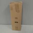 Double Curtain Rod, 1 Inch Gold Extra Long Dual Curtain Rods 72 to 144 Inch with Aluminium Modern End Cap Finial, Adjustable Heavy Duty Window Treatment Rods, Telescopic Metal Double Drapery Pole Set