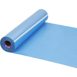 HTV Iron on Vinyl 12Inch by 12ft Roll Heat Transfer Vinyl for T-Shirt HTV Vinyl Rolls for All Cutter Machine - Easy to Cut & Weed for Heat Transfer Design (12ft, Sky Blue)