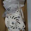 VIVO Universal Adjustable Ceiling Projector Mount for Regular and Mini Projectors with Extending Arms, White, MOUNT-VP01W