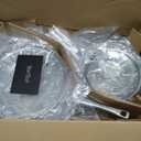 Stainless Steel Cookware Set,Tir-Ply Pots and Pans Set,10 Pcs Stainless Steel Induction Kitchen Cookware Sets,PFOA Free, Frying Pans,Saucepans,Saute Pan & Stock Pot,Compatible with All Cooktops