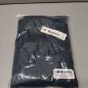 Newshows Women's Summer Square Neck Ribbed Knit Short/Long Sleeve A Line Flowy Midi Dress with Pockets, S