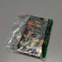 XEYOU Small Womens Wallet with ID Window Minimalist Badge Holder with Side Zip Pocket, Multiple Card Slots with Neck Lanyard for Office Staffs, Teachers/Students, Couriers, Workers (Red Maple Leaves)