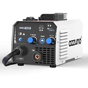 AZZUNO MIG Welder 110V 130A Welder Machine, Flux Core MIG Welding Machine