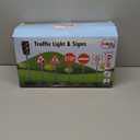Kiddie Play Traffic Light Toys for Kids with 5 Street Signs