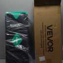 VEVOR Aerobic Exercise Step Platform, 28-Inch Workout Aerobic Stepper, Height Adjustable Fitness Training Step Deck Trainer with 4 Risers, Non-Slip Surface Bench for Home Gym Cardio Strength (Green)