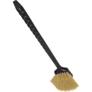 SPARTA 36505L00 Plastic Utility Brush, Scrub Brush With Long Handle For Kitchen, Restaurant, Home , 20 Inches, Black