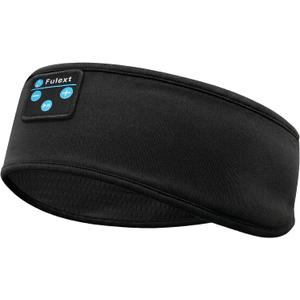 Sleep Headphones Wireless Bluetooth,Headband Headphones for Side Sleepers, Sleep Seadphones,Ideal for Housework,Travel,Yoga,Workout,Running,Sports,Gift (Black & Black)