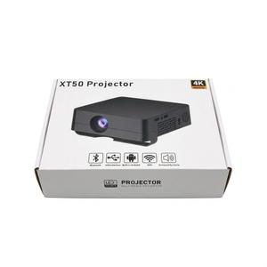 Projector with WiFi and Bluetooth, Native 1080P Portable Outdoor Movie Short Throw Projector with Android 14, Builtin Speaker, Compatible with Smartphone, Fire TV Stick, HDMI/USB
