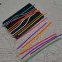 ddLUCK Sensory Activity Board, Silicone Fidget Toy for Stress Relief, Calming, Focus, ADHD and Autism, 6 Colors Sensory Toys Game Controller for Kids 2+ & Adults with 20 Strings