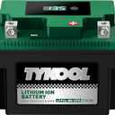 YTX4L-BS YTZ5S Lithium LiFePO4 Motorcycle Battery,2X Cranking Amps 140A,5X Longer Life,Fits for Scooter and Moped, Go kart, ATV,Dirt bikes,4 wheeler, hongda Grom,Snapper walk behind lawn mower