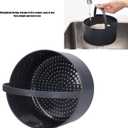 Microwave Rice Cooker Steamer, Microwave Pasta Cooker with Strainer, 2 L Microwave Cookware Set for Rice, Pasta, Vegetables, Quinoa, Oatmeal, Ramen Non stick (orange)