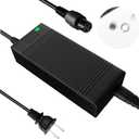 EVAPLUS UL Certified 42V 2A Fast Charger with 3-Prong 0.31" Plug for 36V Lithium Batteries- Compatible With Pocket Mod, Sports Mod, Electric Scooters