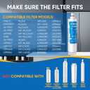 PUREPLUS 4396508 Refrigerator Water Filter, Replacement for EDR5RXD1, EveryDrop Filter 5, 4396510, 4392857, Kenmore 46-9010, 9085, LC400V, WF-NLC240V, RFC0500A, WF285, W10186668, 2Pack