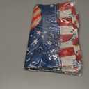 3 x 4th of July Table Runner Stripe Stars Heart Memorial Day Independence Day Patriotic America Table Decoration Home Kitchen Dining Indoor Holiday Farmhouse Decor 13x36 Inch
