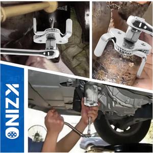 Oil Filter Wrench Tool Set with 3 Jaws, Universal Adjustable Oil Filter Wrench
