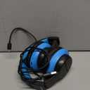 iClever BTH12 Kids Bluetooth Headphones,Colorful LED Lights,74/85dBA Safe Volume,85H Playtime,Bluetooth 5.2,Over Ear Wireless Headphone Built-in Mic for iPad/Tablet/Airplane, Deep Black