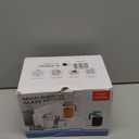 Breast Milk Pitcher, Mason Jar 32 oz, Heavy Duty Wide Mouth Jar with Flip Cap Lid and Pour Spout - Airtight Seal for Freshness and Convenience - Great for Cold Beverages, and Home Entertaining (Gray)