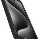 OtterBox iPhone 15 Pro (Only) Commuter Series Case - Black, Slim & Tough, Pocket-Friendly, with Port Protection