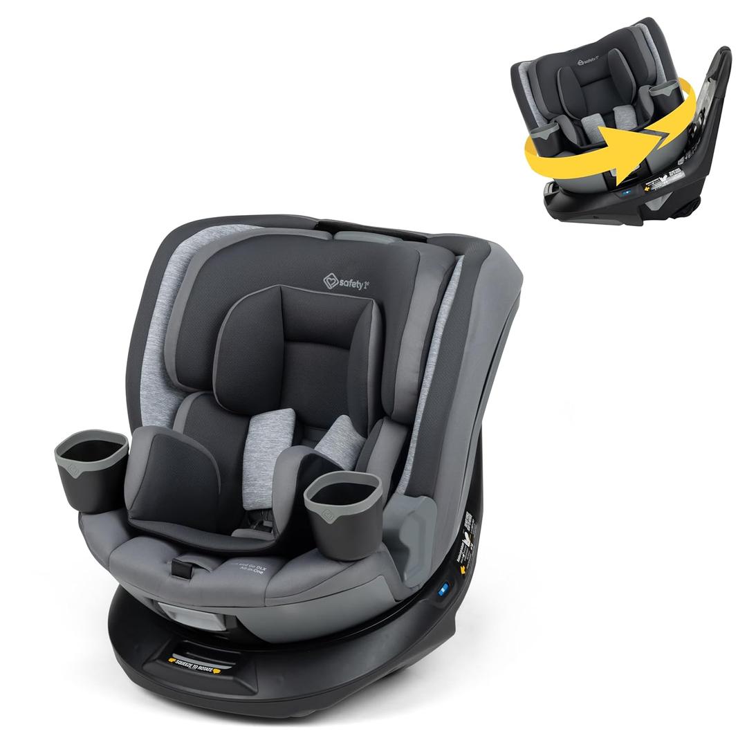 Safety 1st Turn and Go 360 DLX Rotating All-in-One Convertible Car Seat, Sand Bucket, No Manufacturing Date