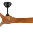 60 Inch Ceiling Fan No Light Wood Ceiling Fans Without Lights and Remote