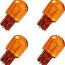 4PCS 7444NA Bulb 12V 21/5W,T20 Rear Turn Light Bulb Automotive Lighting Replacement Brake Lights,Universal Rear Blinker Bulbs Tail Lights Car Accessories for Most Vehicles