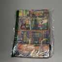 Cute Case for All-New Amazon Kindle Fire HD 10 & 10 Plus Tablet (13th/11th Generation, 2023/2021 Release) 10.1",Vegan Leather Slim Folding Stand Cover with Pocket Auto Wake/Sleep,Bookshelf Cat