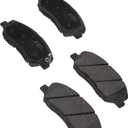 Bendix Premium SBC1917 Ceramic Front Brake Pads for Hyundai Santa Fe 2018-2017, Santa Fe XL 2019-2017