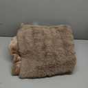 Modern Threads Water-Resistant Faux Rabbit Fur Pet Blanket for Dogs & Cats  Ultra-Soft Couch, Bed & Crate Protector, 30x40 Brown