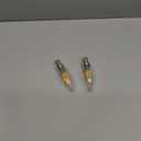 GE Lighting 31879 Reveal LED 60W Clear B11 (2-Pack), 2 Bulbs, 2 Count