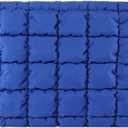 DSDFIDn Puffy Small Makeup Bag for Women Cosmetic Bag Makeup Pouch for Purse Puffy Toiletry Organizer Bags (gz-blue)