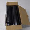 Fellowes Plastic Comb Binding Spines, 2 Inch Diameter, Black,
19-Ring Plastic Comb Binding