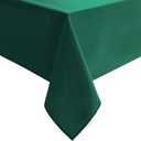 Hiasan Emerald Green Tablecloth for Rectangle Tables - Waterproof Washable Oblong Table Cloth for Dining Kitchen and Outdoor Use, 30 x 60 Inch
