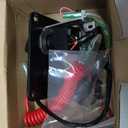 704-82570-12-00 Main Switch Panel Marine Outboard 12V Single Engine Key Assembly 704 Control Box On Off Switch Compatible with Yamaha Outboard Yacht Replace# 704-82570-08-00, 704-82570-01-00