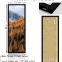 Picrit 13.5 x 40 inch Poster Frame, Panoramic Photo Frame for Wall Mounting Display, Black