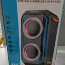 TAMPROAD Bluetooth Speaker, 300W Peak Power Wireless Boombox Speakers with Deep Bass, Portable Loud Stereo Sound Large Subwoofer with Led Light Show for Party Outdoor Camping
