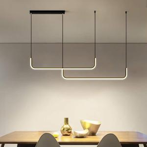 Ceiling Lights - Nordic Modern Simple Chandelier Light Fixture with White Translucent Silicone lampshade and Hardware Paint Body,Perfect for Living Room, Bedroom, Study Room and Office