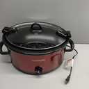 Crock-Pot 6-Quart Cook & Carry Oval Manual Portable Slow Cooker, Red - SCCPVL600-R