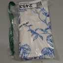 Blue Floral Pillow Covers 20x20 Inch Vintage Flower Blue White Decorative Throw Pillow Covers Set of 2 Chinoiserie Pillowcases Cotton Linen Square Cushion Covers For Couch Bed Sofa Chair Car Decor