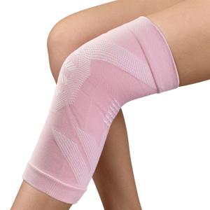 Knee Sleeve Lightweight Compression for Easy Movement Ideal for Running, Gym & Workouts Snug, Thin & Soft All-Day Knee Brace for Gentle Support Men & Women (1 Pack) (Pink, Small)