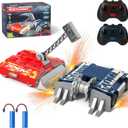 Remote Control Battle Robots, RC Fighting Robots Toys for Kids, Combat Robot STEM Toys, 4WD 2.4 GHz Remote Control Robot Set Birthday Gifts for Boys and Girls Age 5 & Up